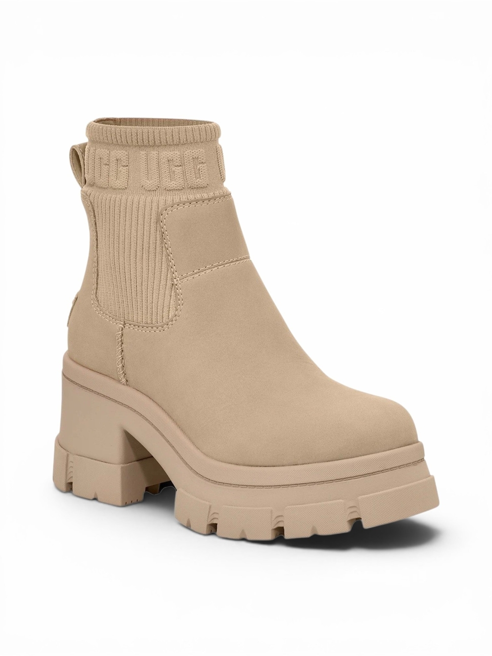 UGG Brooklyn Chelsea Chunky Sole Lug Bootz ▪︎ Mustard Seed ▪︎ 6.5